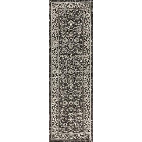 JONATHAN Y Palazzo Vine And Border Indoor Outdoor 5 X 8 Rug