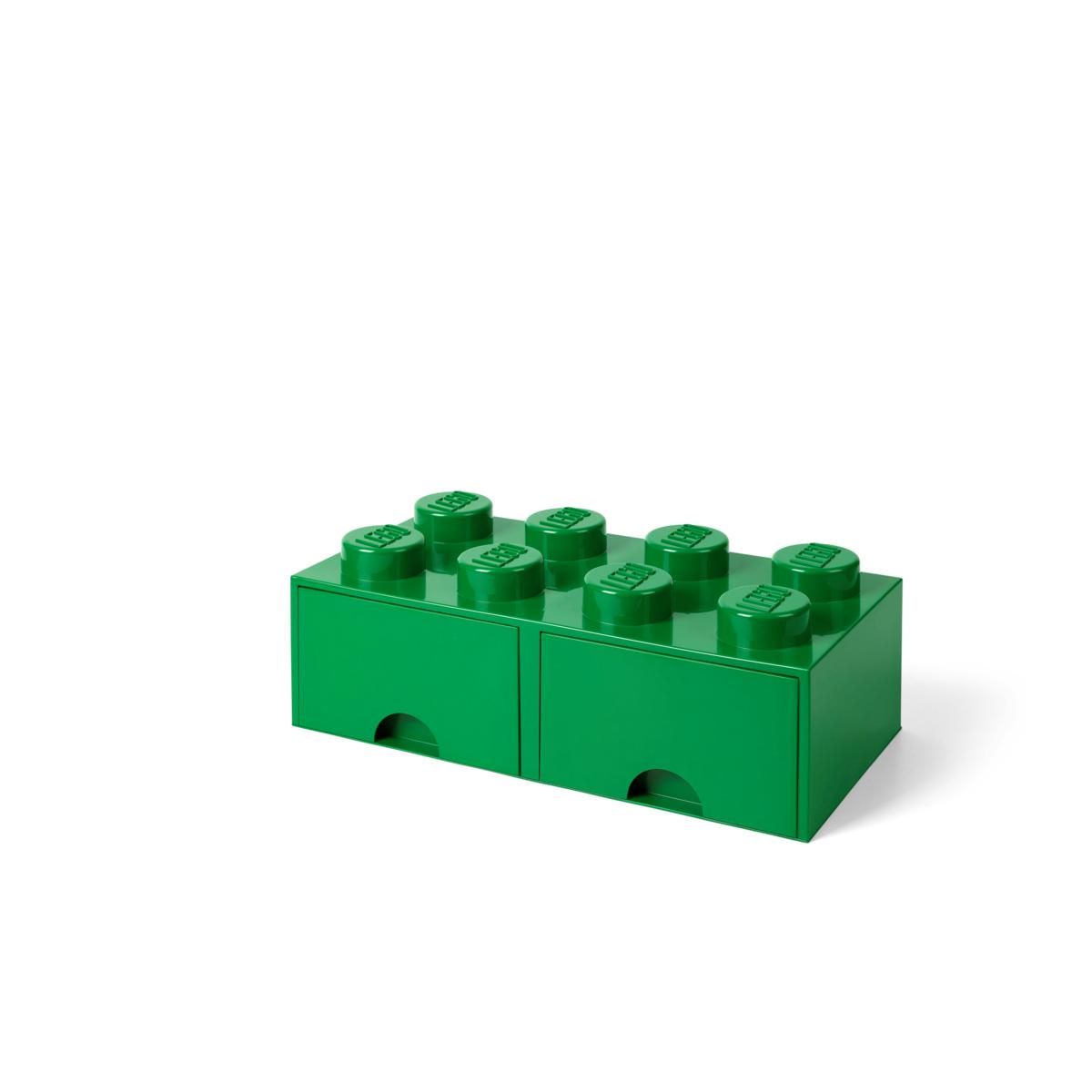 Room Copenhagen Lego Storage Brick Drawer 8 Dark Green 20747380 HSN