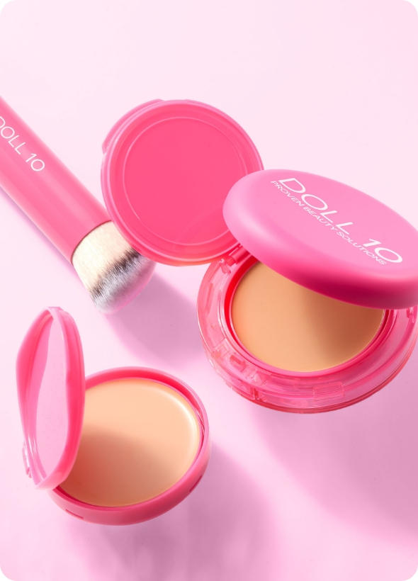 Doll 10 Makeup and Brush