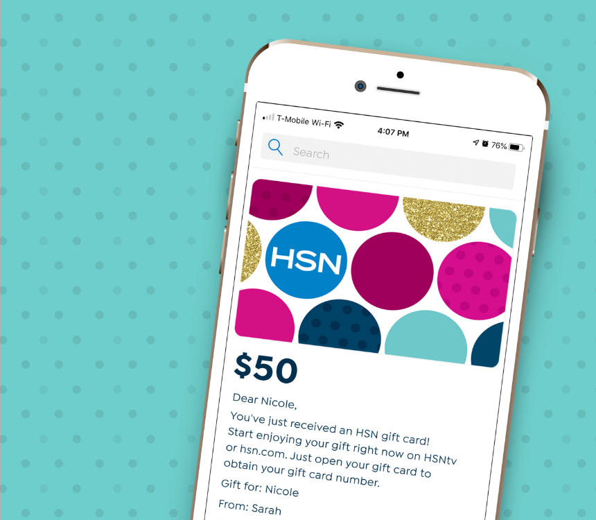 Shop Gift Cards Options | HSN