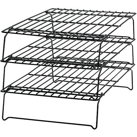 Wilton 16 x 10 Non-Stick Wire Collapsible 3-Tier Cooling Rack