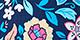 Blue Boho Floral