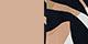 Praline & Black/Praline Multi