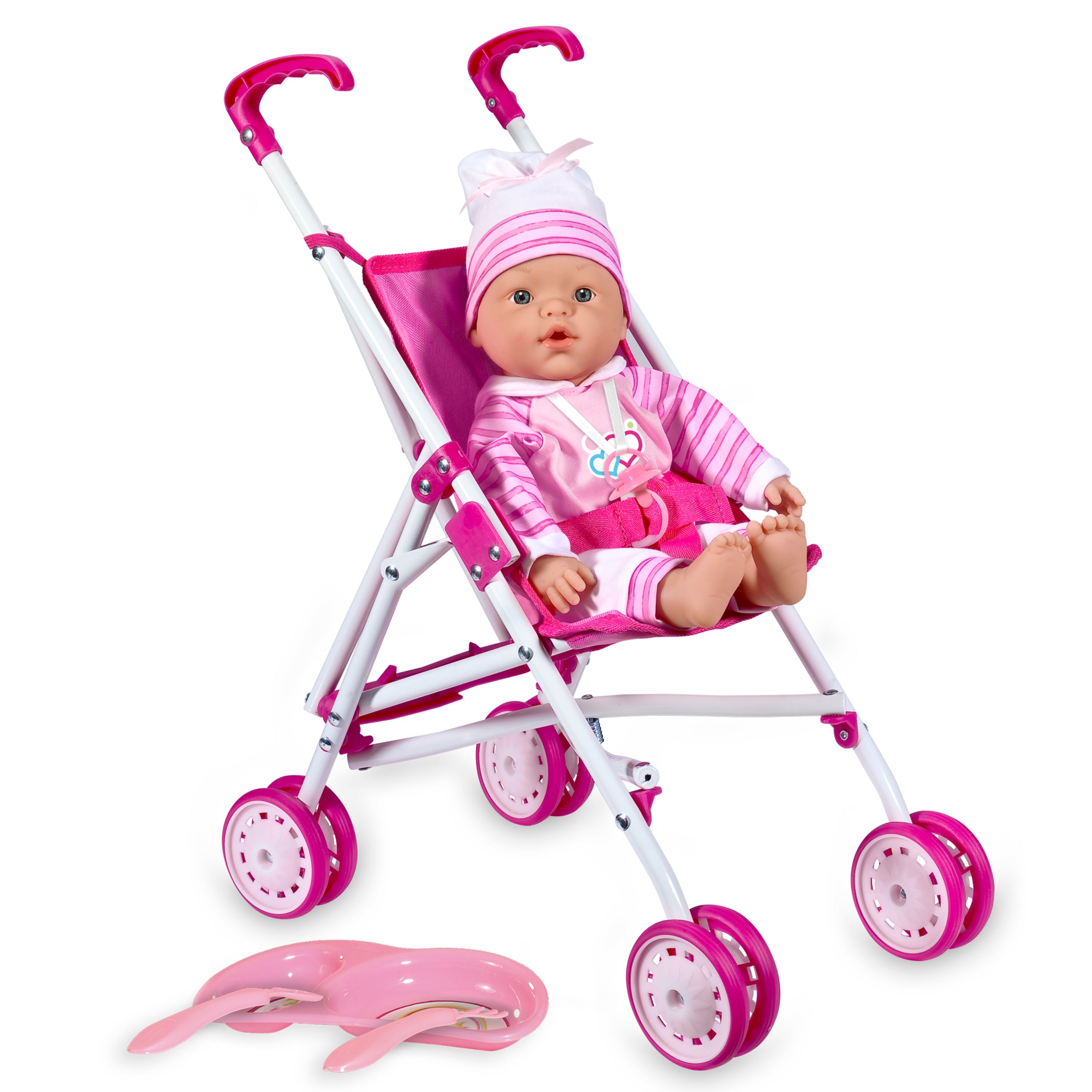 childrens double pushchair toy