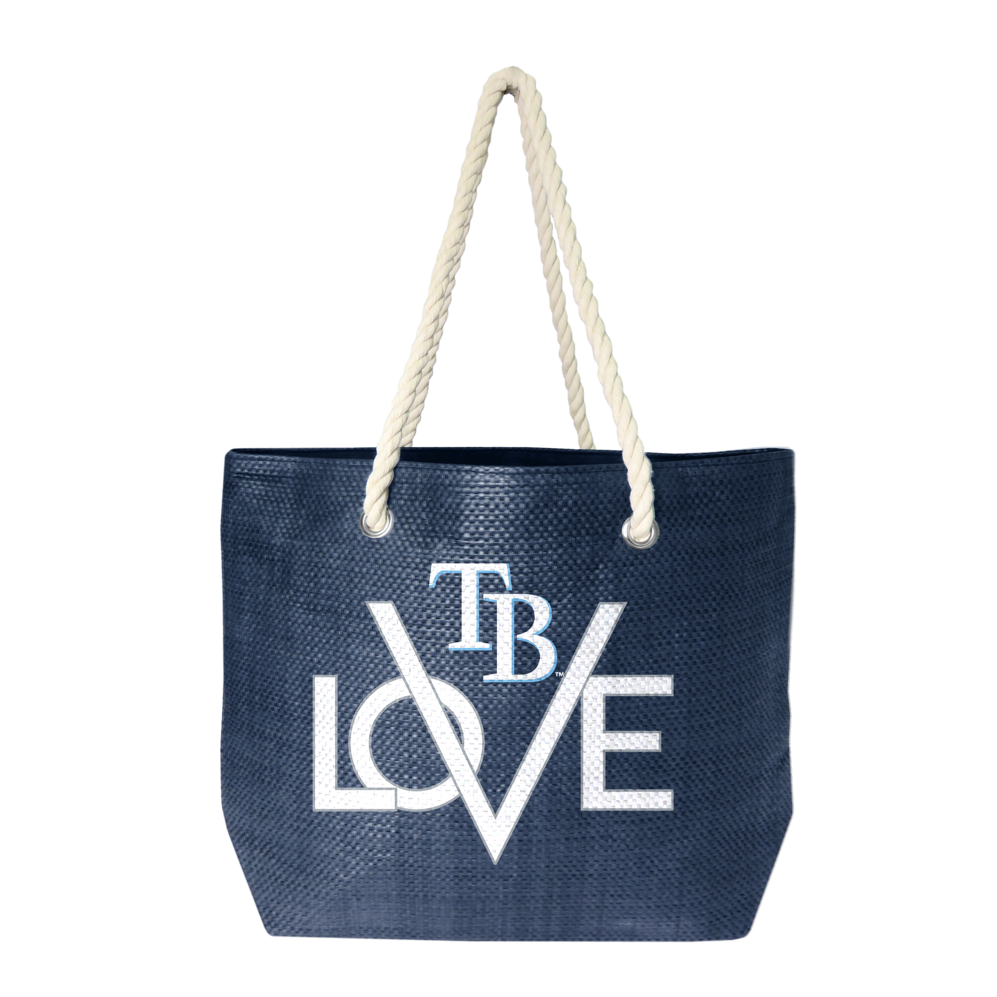 tampa bay rays tote bag