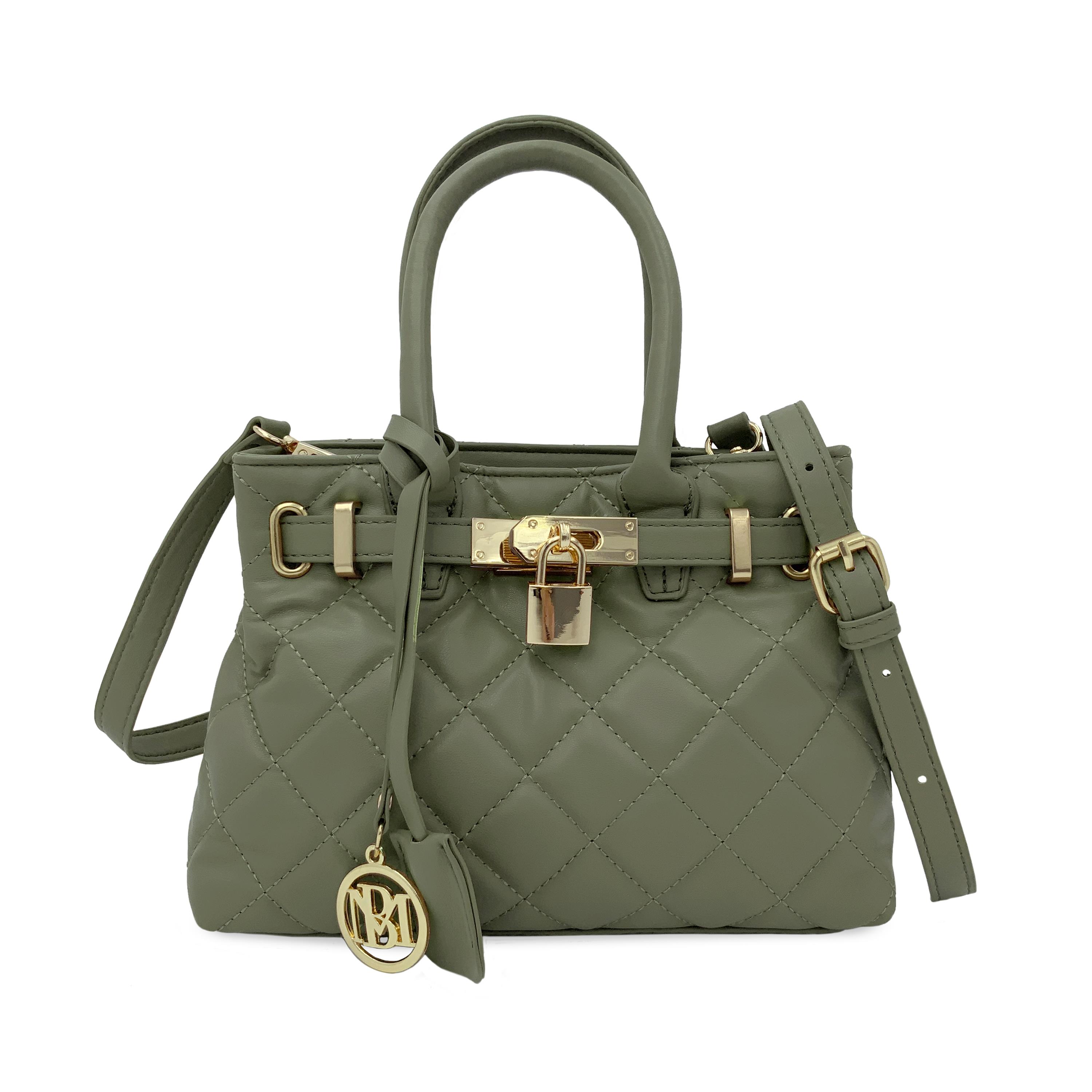 Badgley Mischka Small Diamond Quilted Tote Bag - 20429515 | HSN