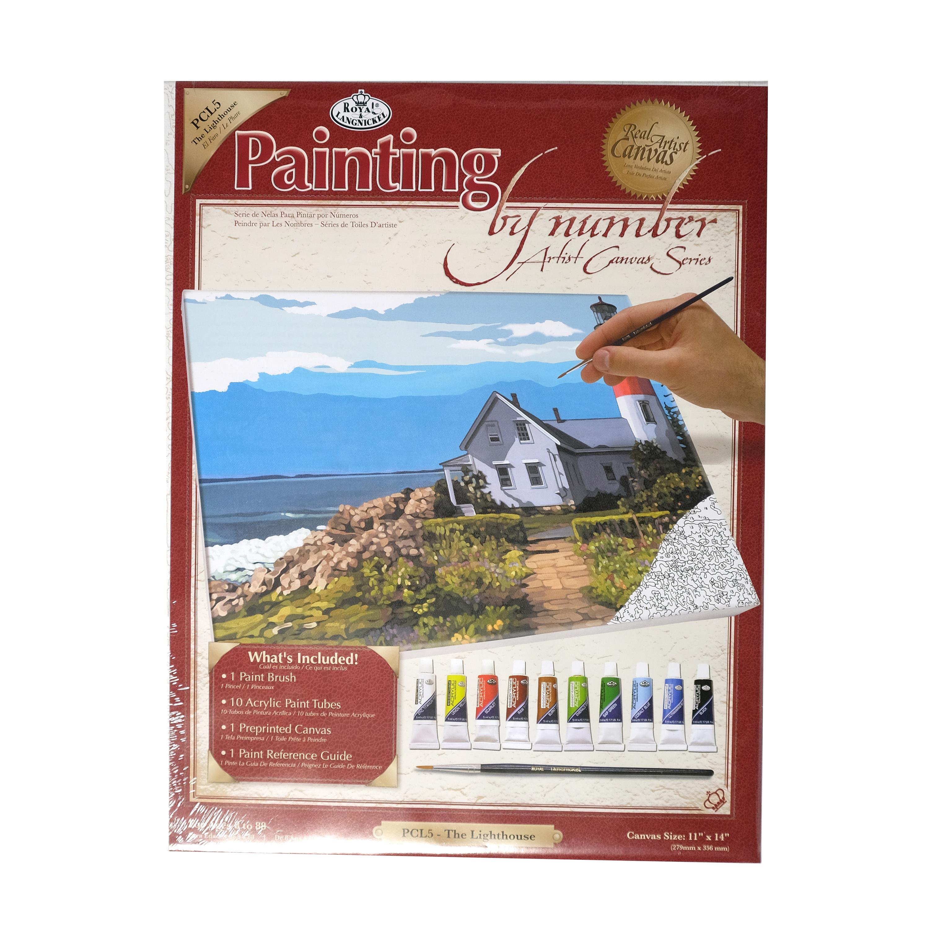 Royal And Langnickel Painting By Number Artist Canvas 20445673 HSN