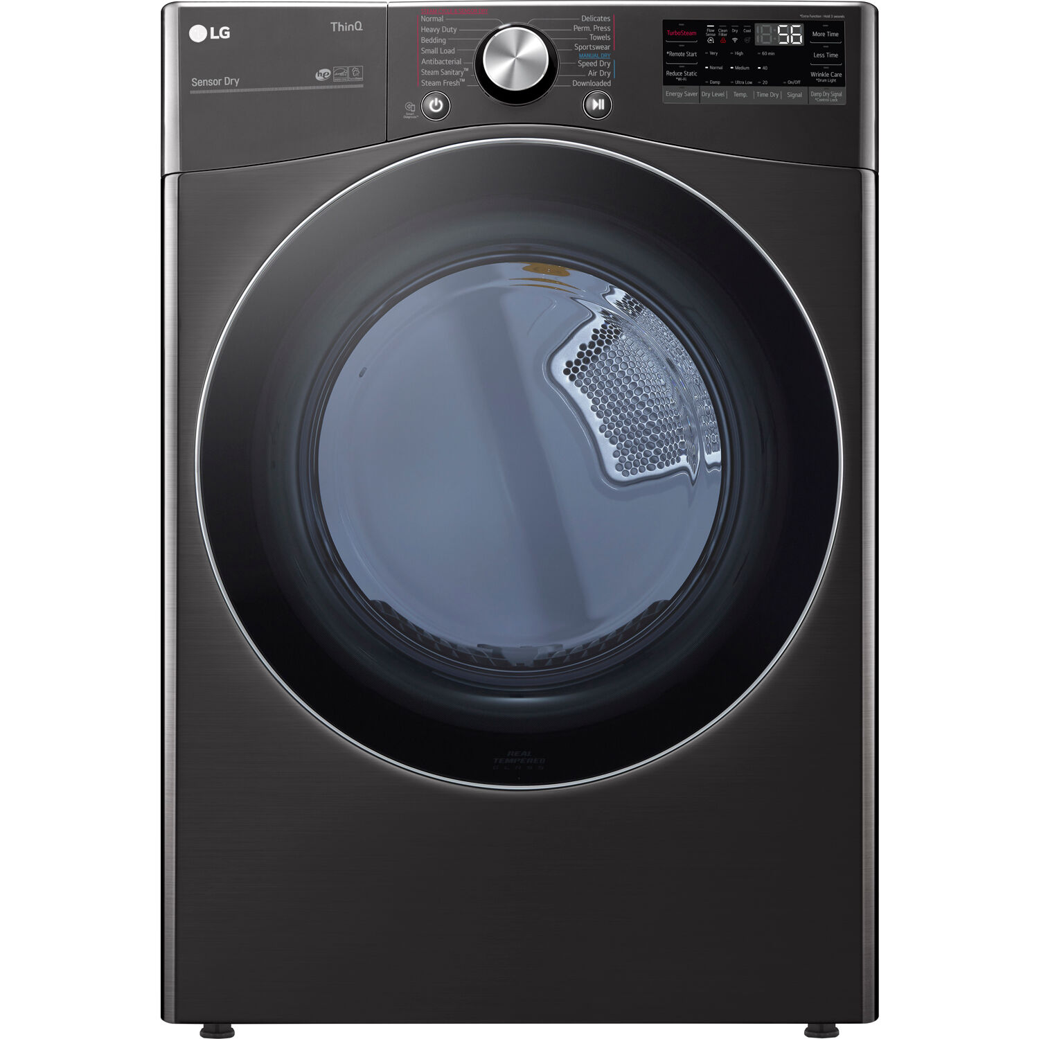 LG 7.4Cu. Ft. Front Load Electric Dryer with BuiltIn Intelligence 20471230 HSN