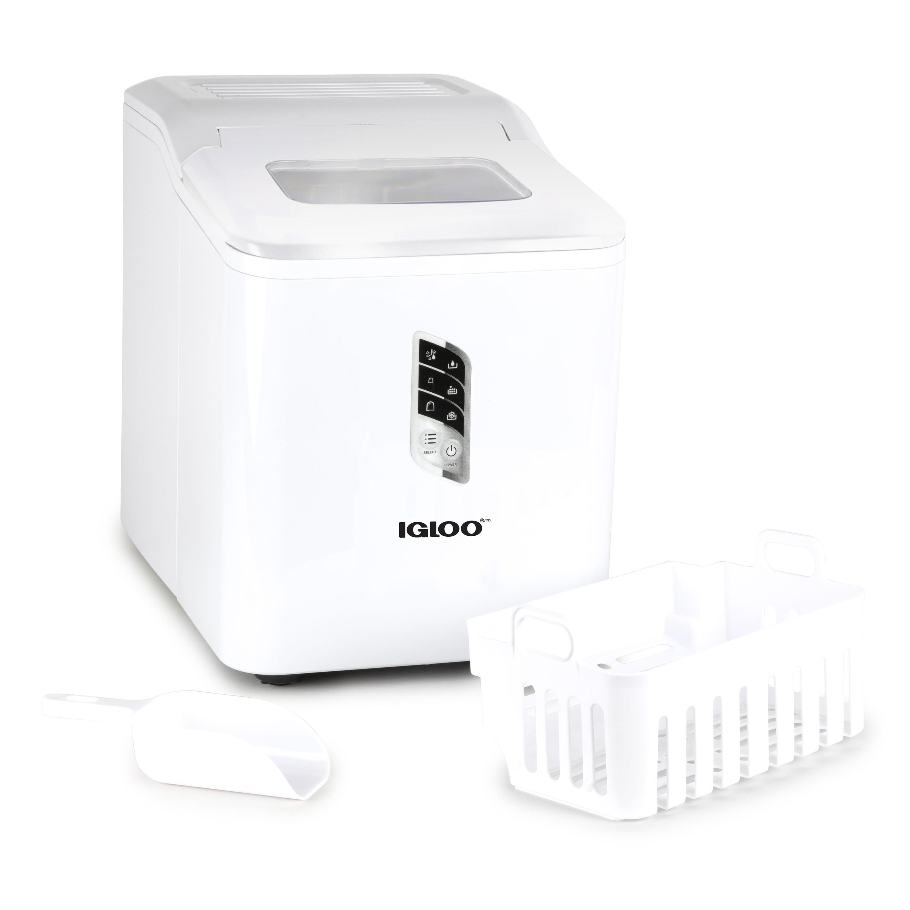 Igloo Automatic SelfCleaning 26Pound Ice Maker White 20600481 HSN