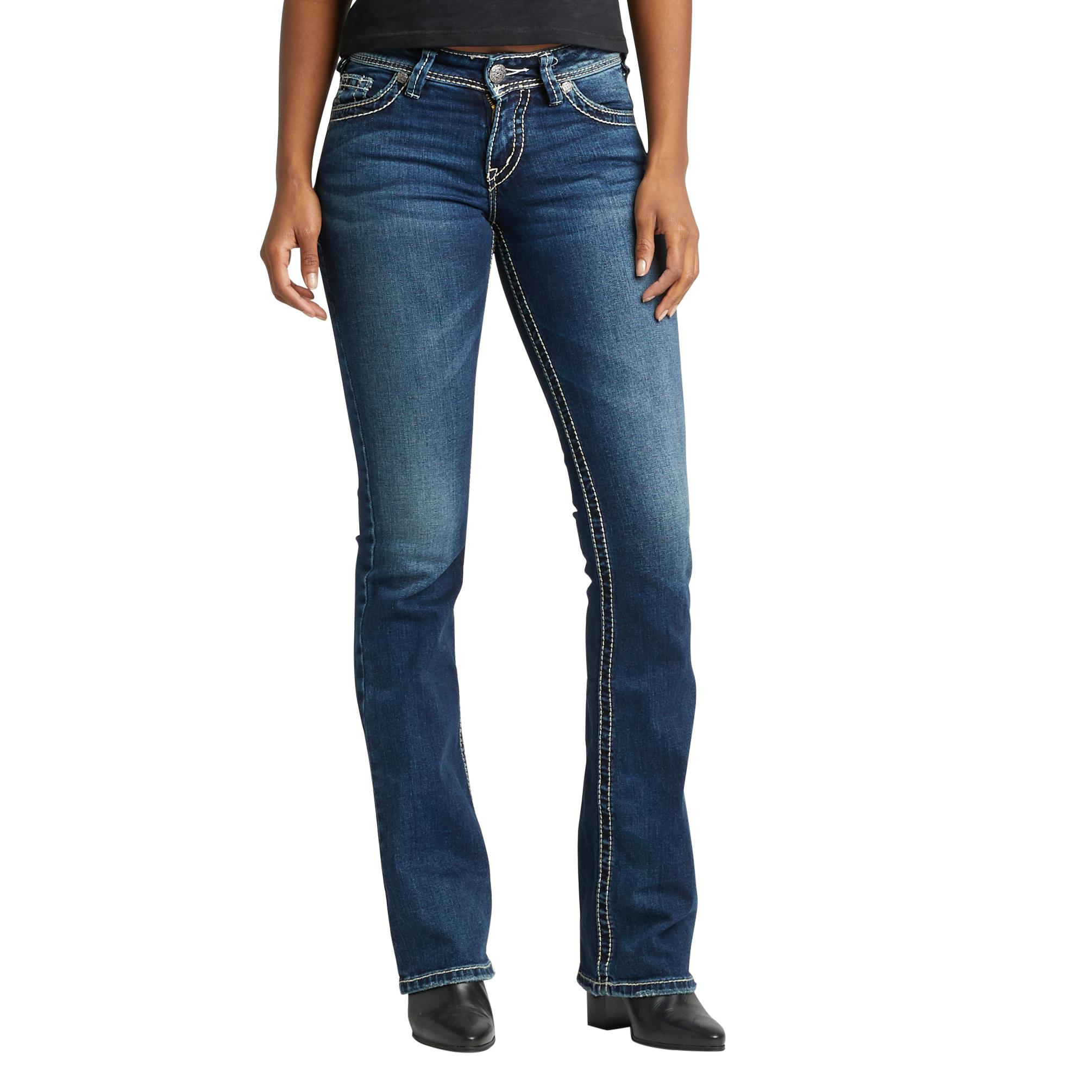 Silver Jeans Co. Suki Mid Rise Bootcut Jeans - 20753511 | HSN