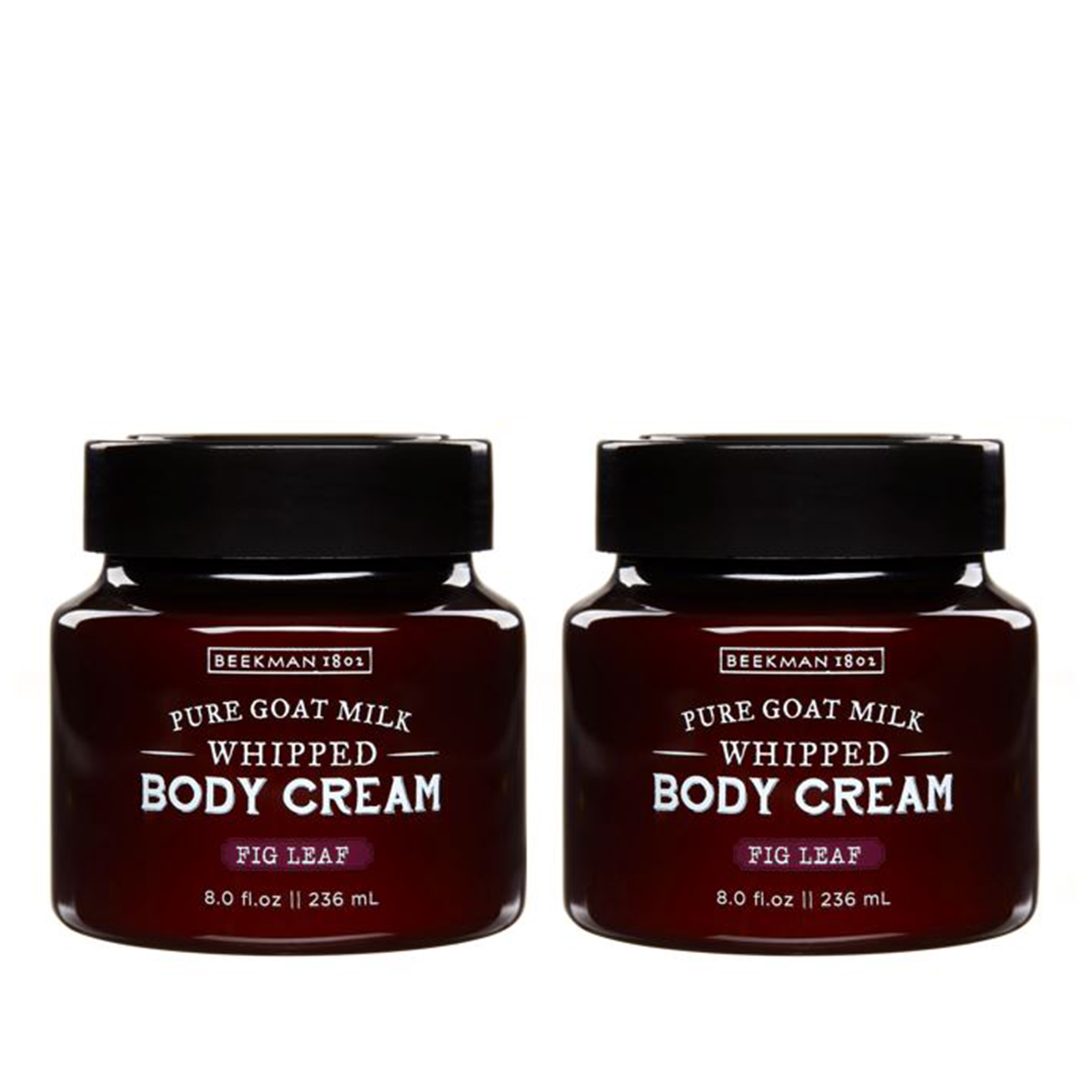 Beekman 1802 Fig Leaf Goat Milk Whipped Body Cream Duo AutoShip
