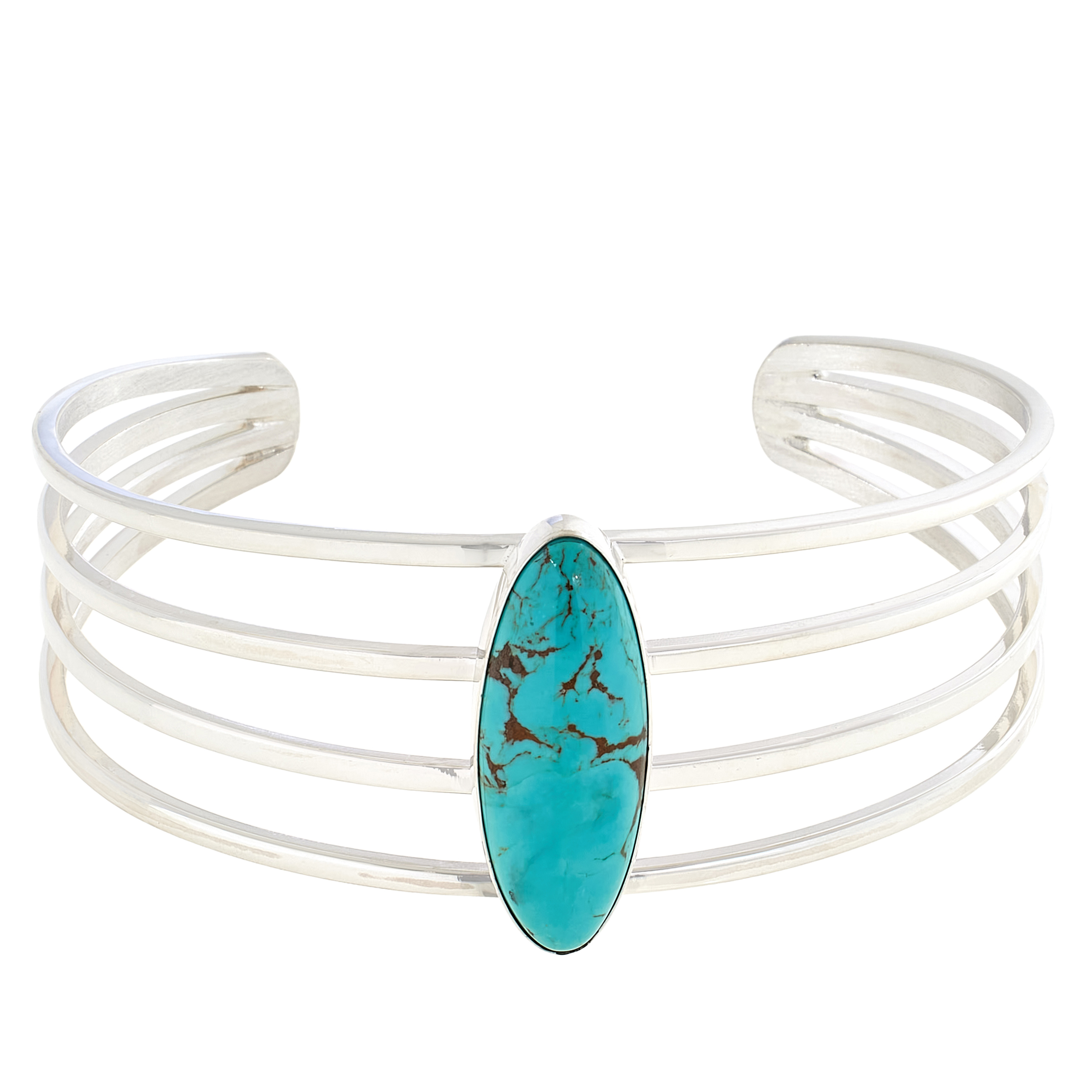 Jay King Sterling Silver Chilean Turquoise Cuff Bracelet - 20818919 | HSN