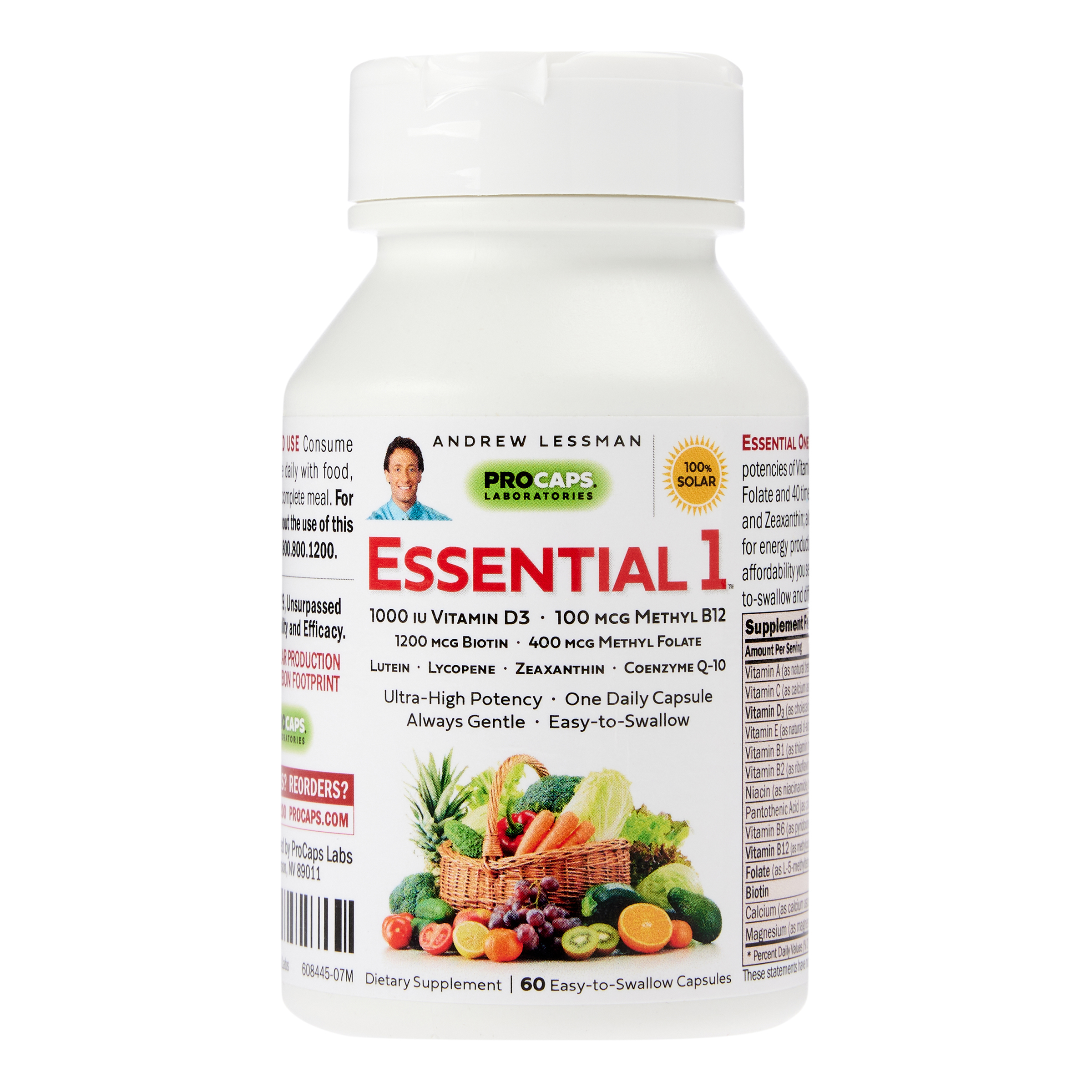 Essential1 with Vitamin D31000 60 Capsules 20918400 HSN
