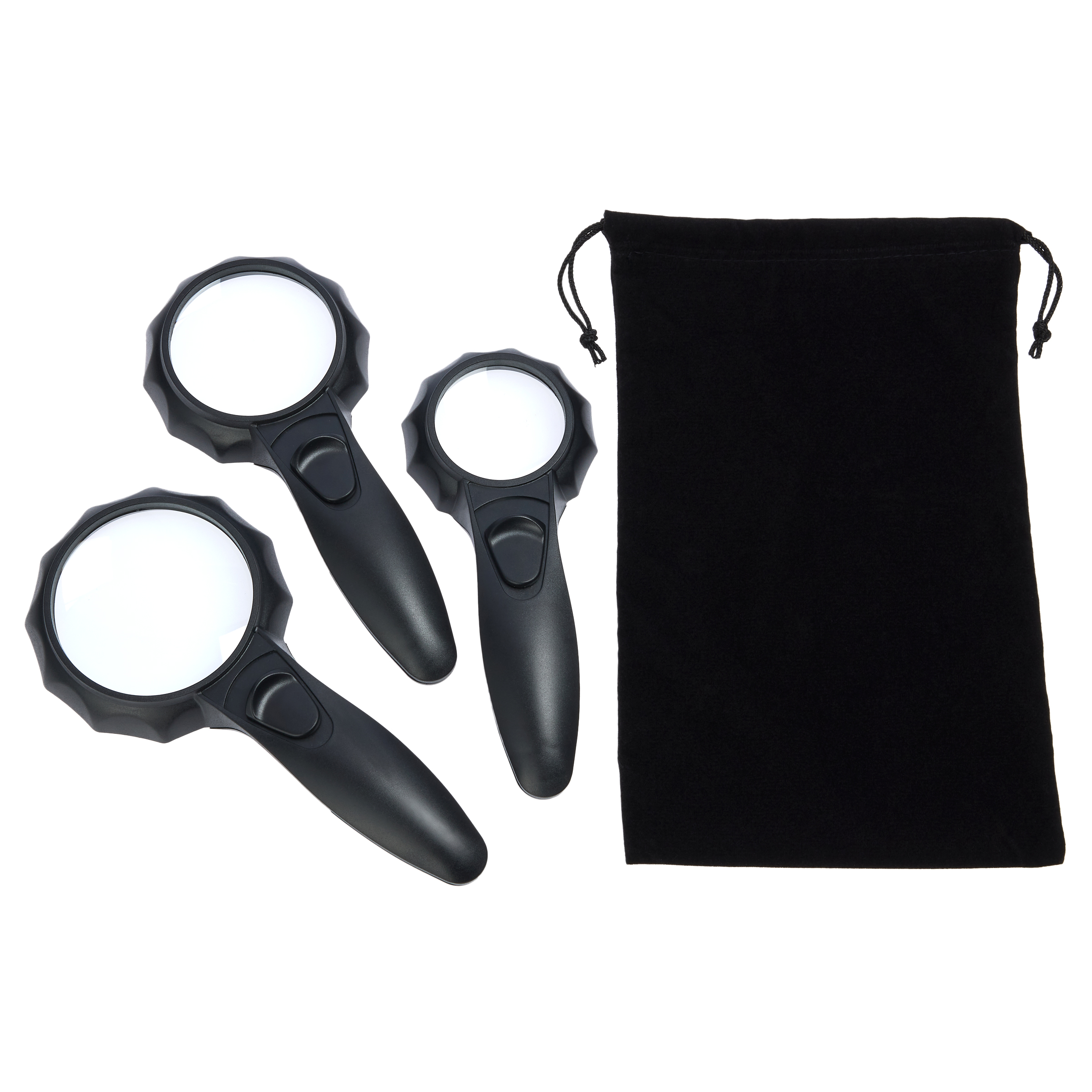 Living Glow LED Magnifying Glass 3pack 22656055 HSN