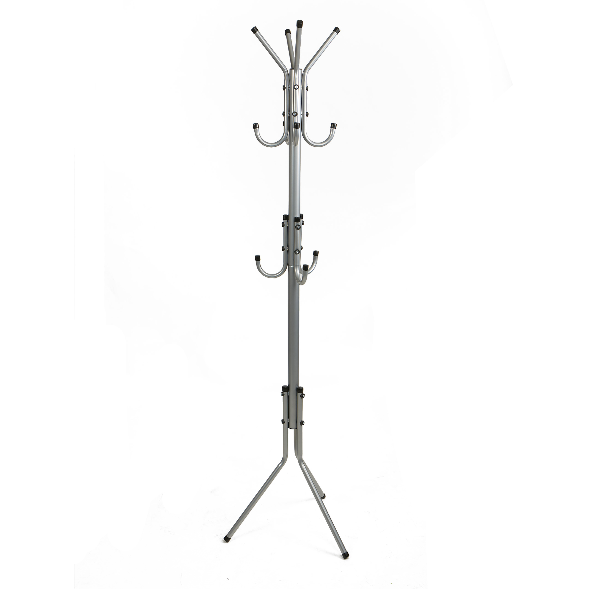 Mind Reader 11-Hook Standing Metal Coat Rack and Hat Hanger | HSN