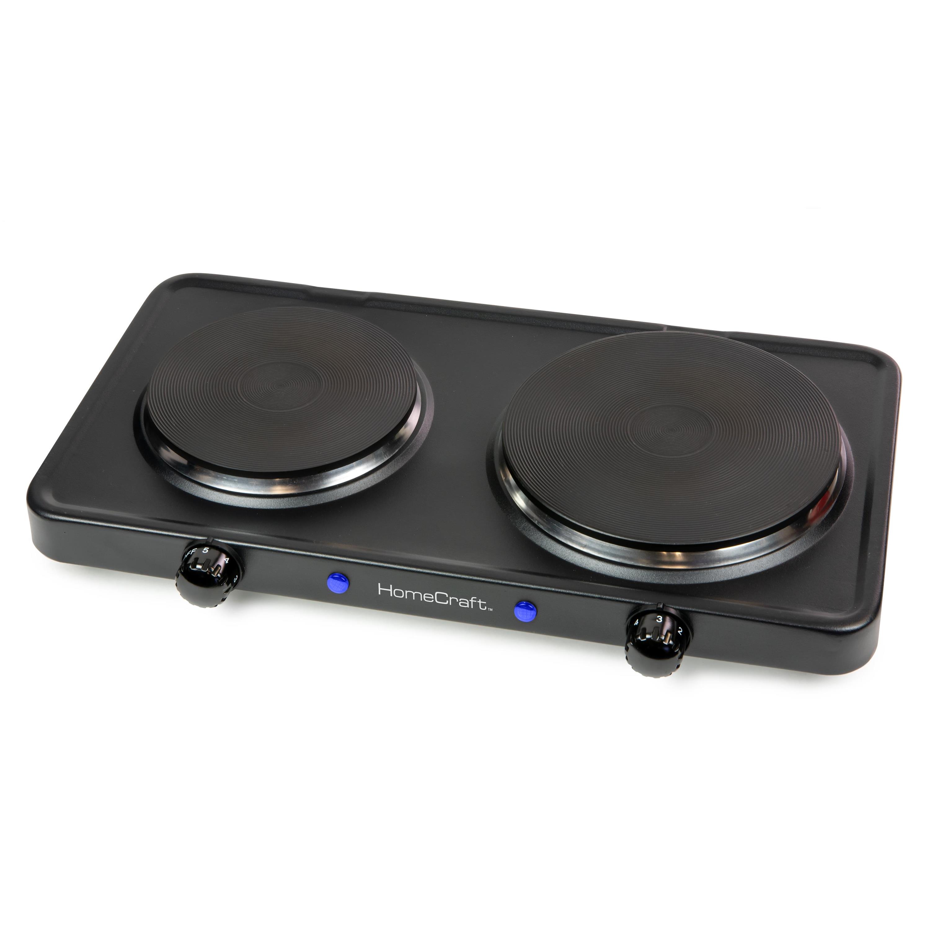 HomeCraft Double Burner Hot Plate 9748171 HSN