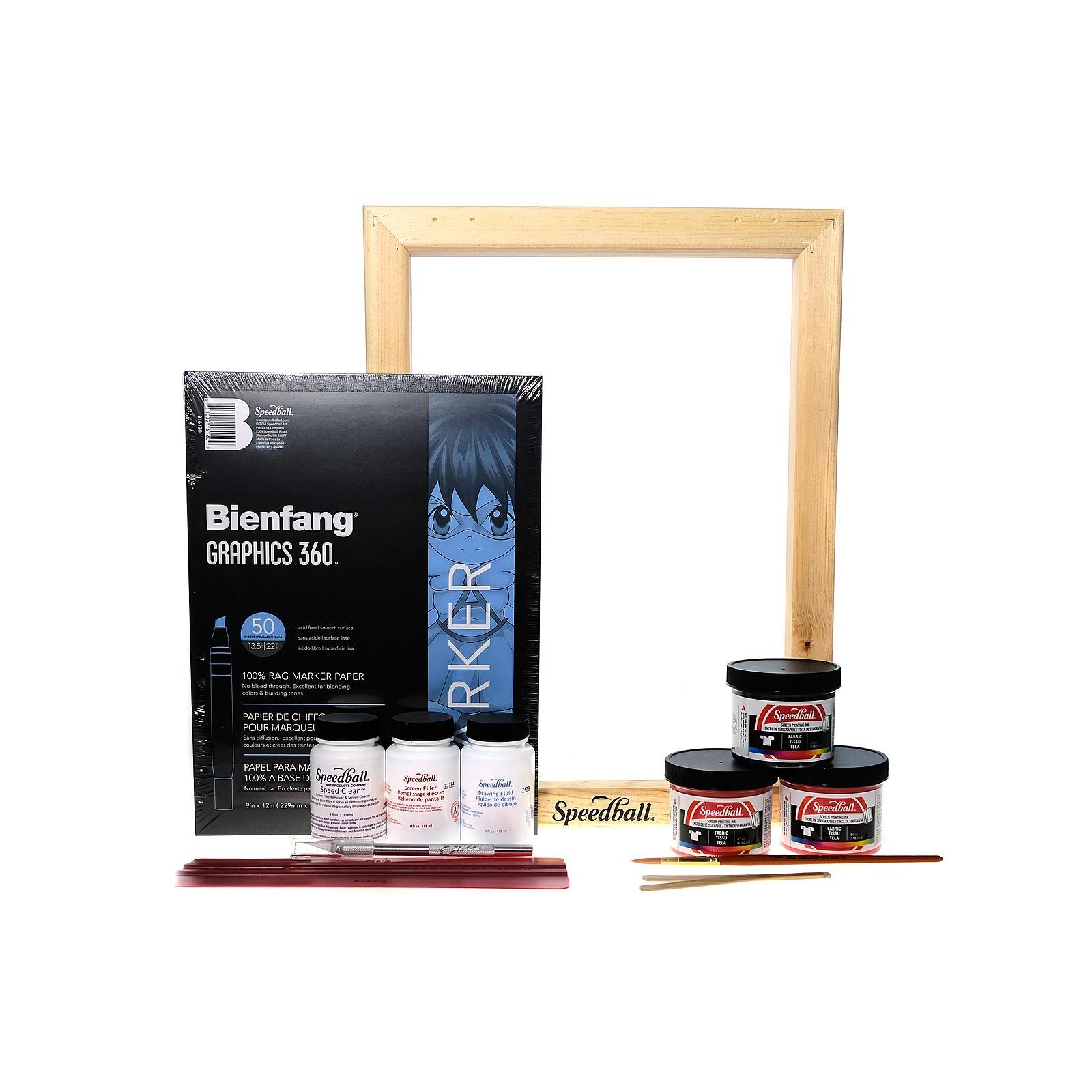 Speedball Introductory Screen Printing Kit 9835493 HSN