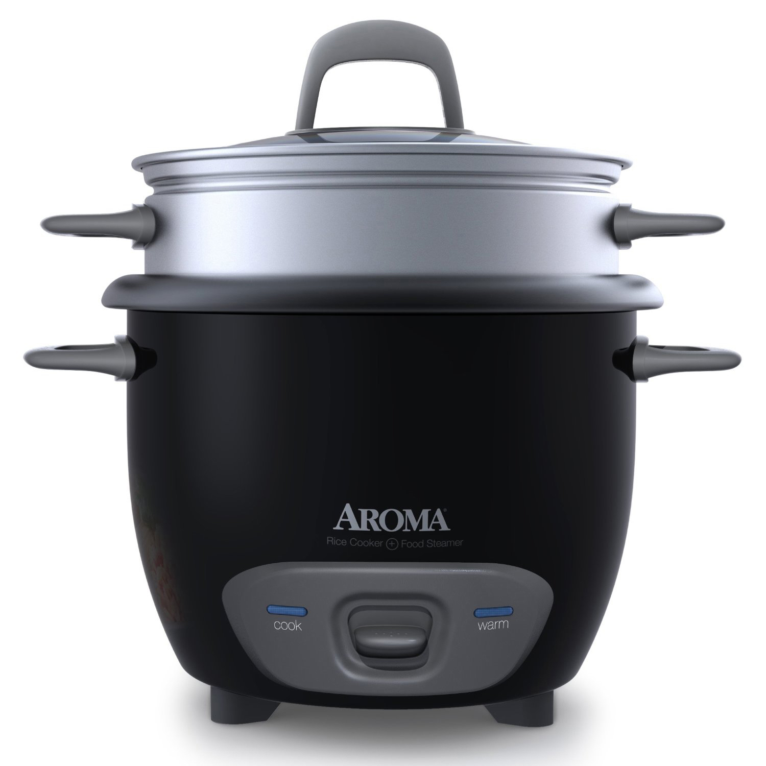 Aroma ARC7431NGB 6Cup Pot Style Rice Cooker Black 9913326 HSN