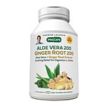 Aloe Vera 200 Ginger Root 200 - 360 Capsules
