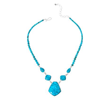 【SENTIMENTS】NO.2 BLUE PEARL NECKLACE▲JAY PARK着用 34247_1MainImage-blue-12-3_1.