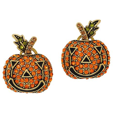 ☆HEI☆ pumpkin pearl earring HE22SPESW929XXFR Pearl Pumpkin Earrings – Golden Lily