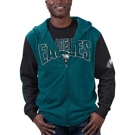 Football Fan Shop Officially Licensed NFL 2-Piece Combo Full-Zip Hoodie & Tee by GIII - Jets