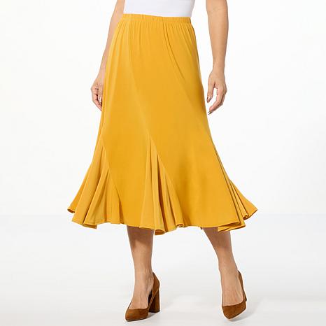 Antthony Spiral Seamed Midi Skirt - 23368437 | HSN