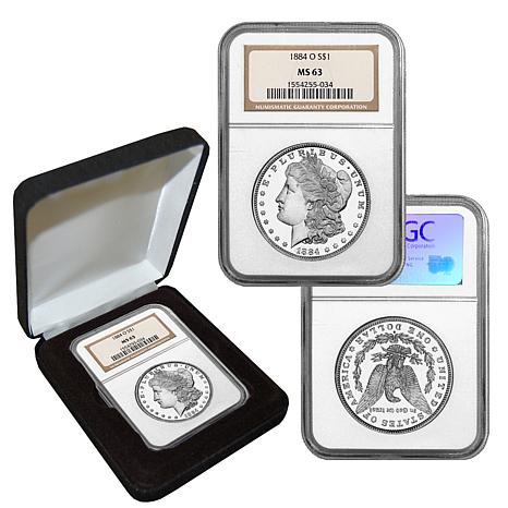 1884-O MS63 NGC Morgan Silver Dollar