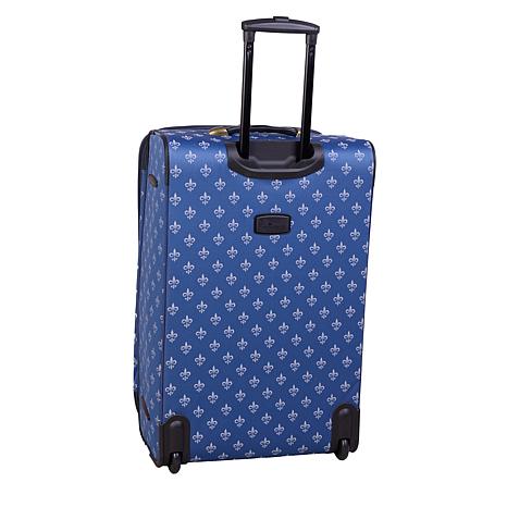 fleur de lis luggage