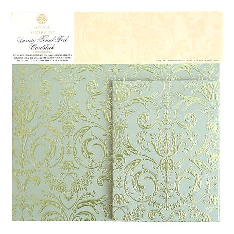 Anna Griffin® Tonal Foil Card Stock - 24 Sheets