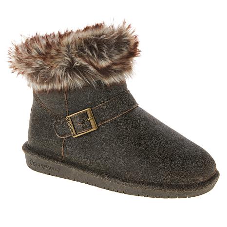 fur bootie