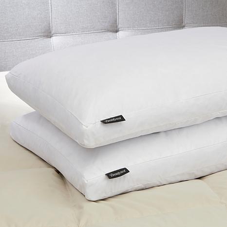 Beautyrest down outlet pillow