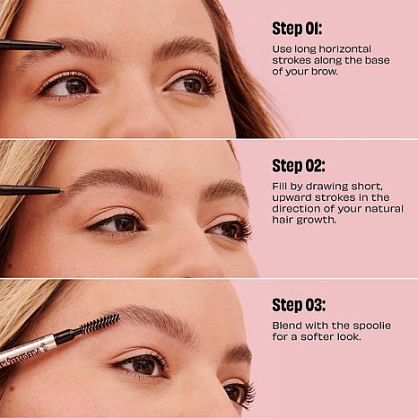 benefit precisely shade brow pencil brown med medium