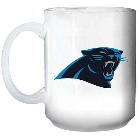 NFL Carolina Panthers 12 Oz Black Panther Coffee Tea Mug