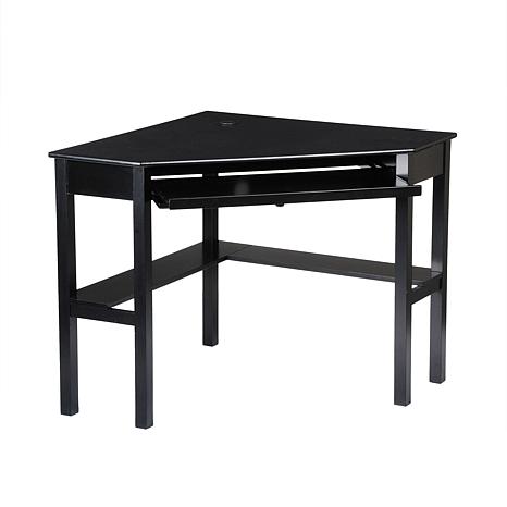 Corner Computer Desk Black Finish 6221914 Hsn