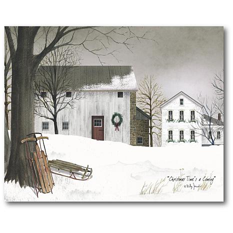 Courtside Market Winter Wonderland 30x40 Canvas Wall Art