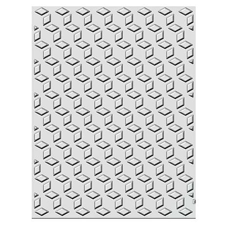 Creative Expressions Embossing Folder 3D Tumbling Blocks