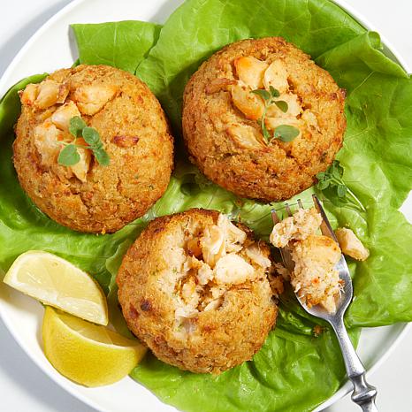 Curtis Stone 12-Ct 4oz. Jumbo Lump Crab Cakes Auto-Ship® - 23035152 | HSN