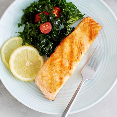 Curtis Stone 6 Oz Skinless Faroe Island Salmon Fillets 8 Count As 9376793 Hsn