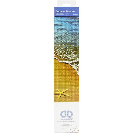 DIAMOND DOTZ Kit Diamond Art Narwhal Dreams 8.6x8.6 – Multicolore DBX.008