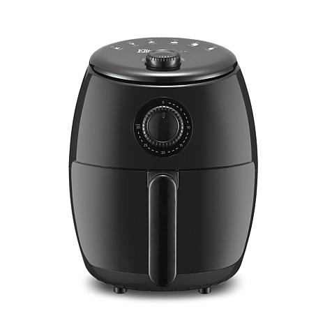 Elite Platinum 2.1 qt. Black Air Fryer - 9412357 | HSN