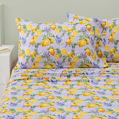 Emryn House 4-piece Garment Washed Cotton Sheet Set 