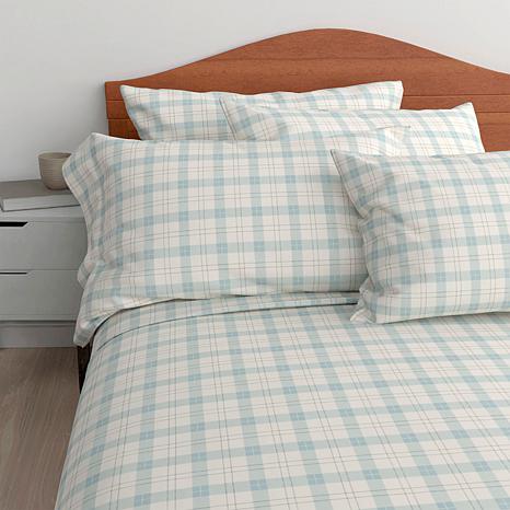 $59.95, Was $67, 10% Off! Emryn House Cozy Cotton Flannel 6pc Sheet Set dealfomo