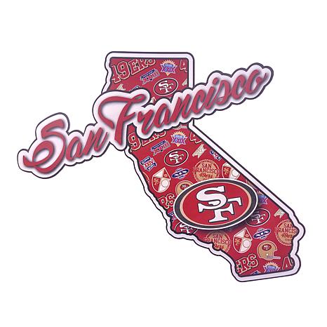 San Francisco 49ers Decal 11x17 Ultra