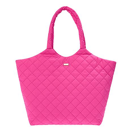 G by Giuliana Diamond-Quilted Fabric Tote