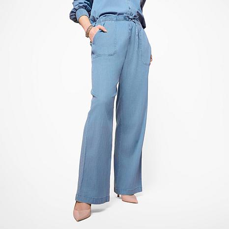 $54.95, Was $69.95, 21% Off! G by Giuliana Featherweight Wide Leg Pant dealfomo