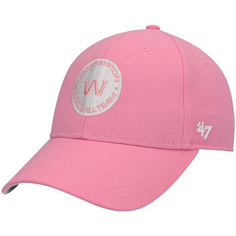 Girls Youth '47 Pink Pittsburgh Steelers Rose MVP Adjustable Hat