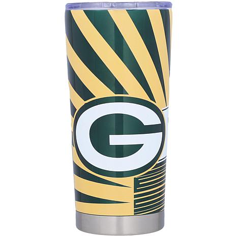 Green Bay Packers 20oz. Stainless Steel Mascot Tumbler