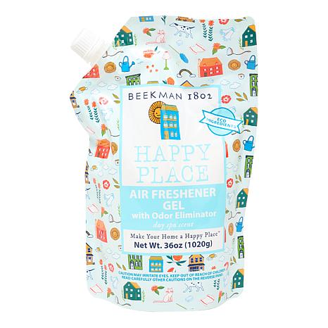 Happy Place Supersize Air Freshener + Odor Eliminator - Spa Auto
