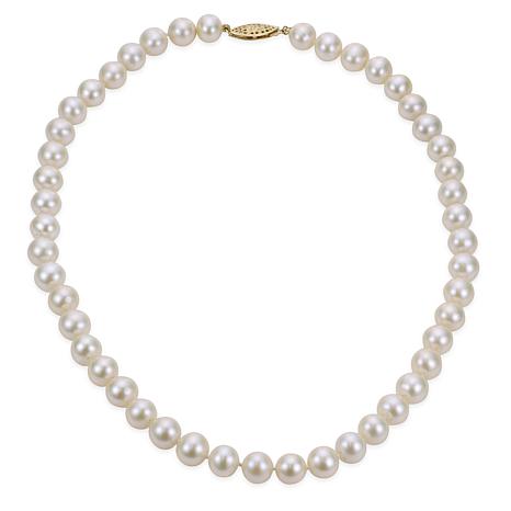 Imperial Pearls 16" 14K 8-8.5mm Cultured Freshwater Pearl Necklace